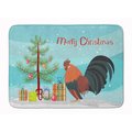 Carolines Treasures Dutch Bantam Chicken Christmas Machine Washable Memory Foam Mat BB9203RUG